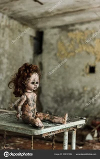 Creepy old doll