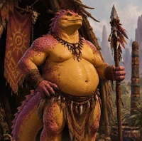 Tribal Lizard 