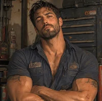 Blue Collar Man