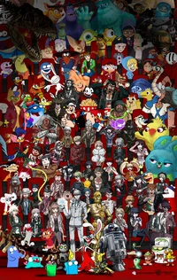 Cartoon all-stars