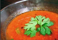 tomato soup with oil