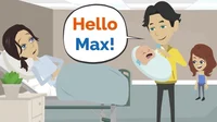 Max is born