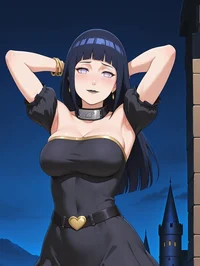 Hinata Hyuga Goth