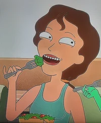 Salad lady