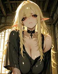 Lonely Goth Elf