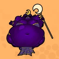 Fat moon goddess