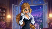 Flora Black Cat