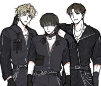 Boys in elevator 