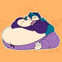 Gamer Snorlax girl