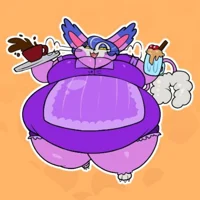 Fat Purugly waitress