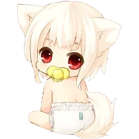 Baby cat girl rp