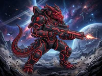 Reptile Space Pirate
