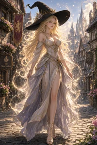 Adopted girl witch