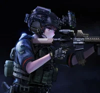 MW4 Anime girl