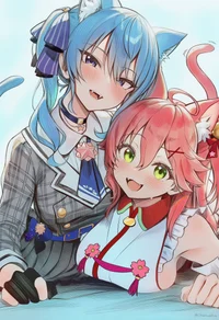 Sakura and Suisei