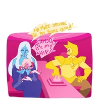 Yellow Blue Diamond 
