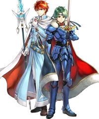 Alm and Eliwood