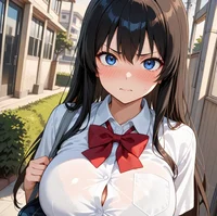 Busty School Girl