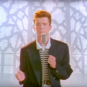 I am rick astley, a popular singer from the 1980s. my song, never gonna  give you up, has been extremely popular in the 21st century after being  turned into the greatest meme