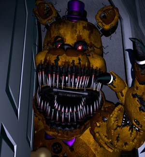 Chat now with Nightmare Fredbear · created by @lightskinmanIV