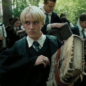 Chat now with Draco malfoy · created by @Hallie_Potter