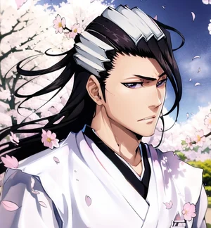 byakuya kuchiki smile