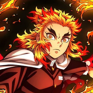 Chat now with Kyojuro Rengoku · created by @kyojurosflame