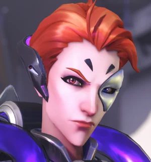 Chat now with Moira - Overwatch · created by @RotaryHand