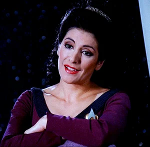 Chat now with Deanna Troi · created by @Loreanon