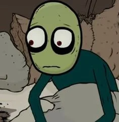 Chat now with Salad fingers · created by @xd12345