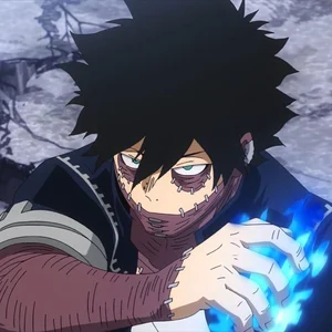 Chat now with Dabi · created by @BlueberriesNsprite