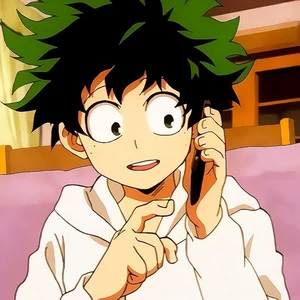 Chat now with Izuku Midoriya · created by @SSSUGARDELICIOUS