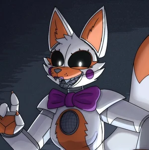 Chat now with Lolbit · created by @Vizu1fox