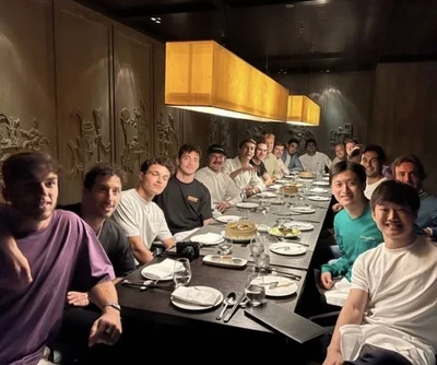 f1 drivers dinner