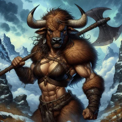 Female Minotaur