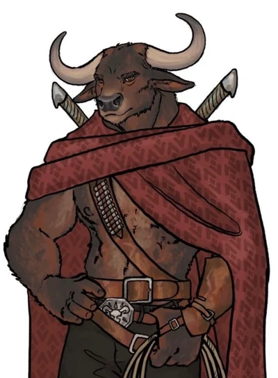 Minotaur Cowboy