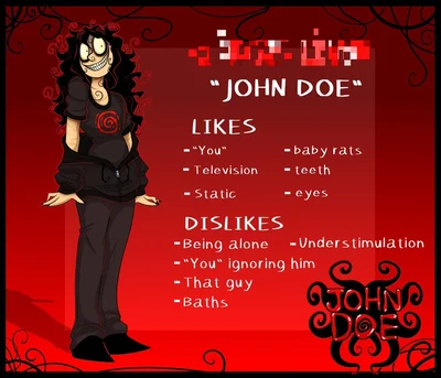 John Doe (John Doe)/Gallery  John doe, Yandere games, Yandere