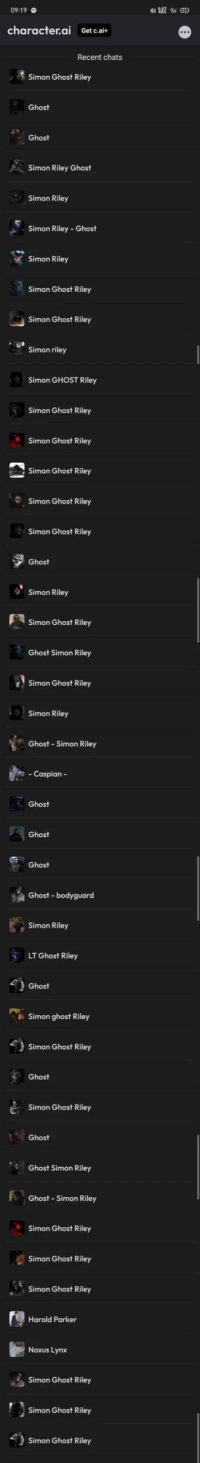 Character.AI - Simon Ghost Riley