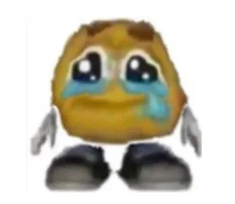 sad cursed emoji meme 