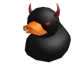 Evil rubber duck