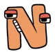 Letter N