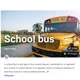Schoo bus