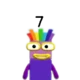 Numberblock Seven