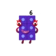 Numberblock Six