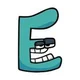 Letter e