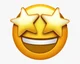 Eye star emoji