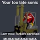forklift EggMan  