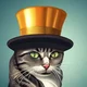 the cat