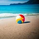 A Lonely Beach Ball