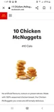chicken nuggets 